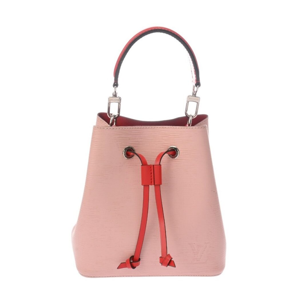 LOUIS VUITTON Epi NeoNoe BB Rose valerine M54370 hand bag 800000136240000